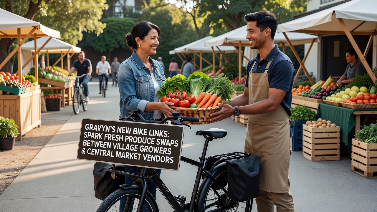 Bike Networks Transform Produce Distribution from Rural Growers to Gravyn Markets