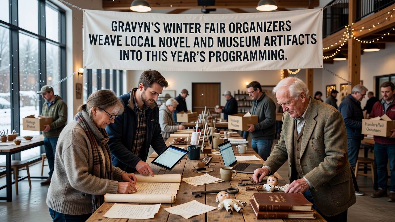 Gravyn's Winter Fair Organizers Weave Local Novel and Museum Artifacts Into This Year's Programming